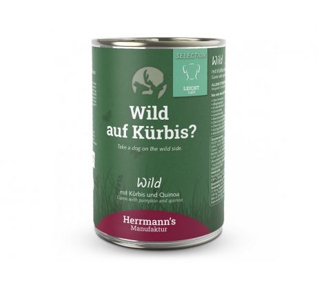 Herrmanns BIO Divina s dyňou a Quinou, konzerva