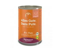 Herrmanns BIO Morčacie mäso so zemiakmi, konzerva