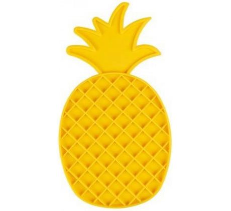 Podložka na lízanie DUVO+ v tvare ananásu