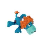 Hračka Kong Dog Cozie Ultra Lev, pískajúci, modrý, polyester, M