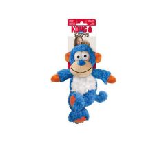 Hračka Kong Dog Cross Knots Opica s pískatkom, polyester S/M