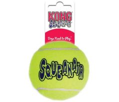 Hračka Kong Dog SqueakAir Lopta s pískatkom tenis, guma vulkanizovaná