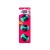 Hračka Kong Dog Squeezz Action Lopta s pískatkom, guma termoplastická,(3ks/bal.)