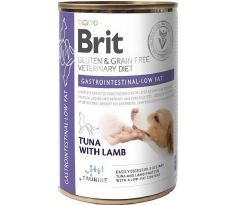 Brit Veterinary Diets GF dog Cans Gluten & Grain free Gastrointestinal-low fat 400 g