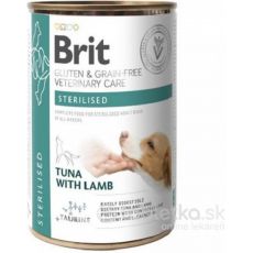 Brit Veterinary Diets GF dog Cans Gluten & Grain free Sterilised 400 g