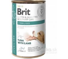 Brit Veterinary Diets GF dog Cans Gluten & Grain free Sterilised 400 g