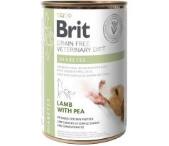 Brit Veterinary Diets GF dog Diabetes 400 g