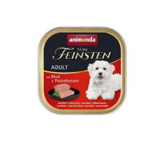 Animonda Vom Feinsten dog ADULT hovädzie a morčacie srdiečka 11x 150 g
