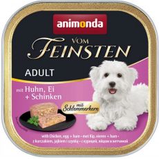 Animonda Vom Feinsten dog ADULT kura, vajce a šunka bal. 11 x 150 g