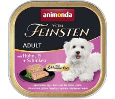 Animonda Vom Feinsten dog ADULT kura, vajce a šunka bal. 11 x 150 g