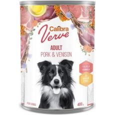 Calibra KONZERVA dog Adult Verve Pork & Venison 6 x 400g