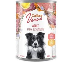 Calibra KONZERVA dog Adult Verve Pork & Venison 6 x 400g