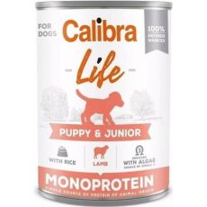 Calibra KONZERVA dog Puppy & Junior Life Lamb & Rice 6 x 400g