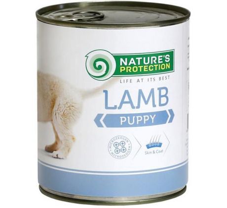 Natures P KONZERVA dog puppy lamb