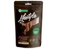 Pamlsok Natures Protection Lifestyle dog rabbit sticks 12x75 g