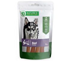 Pamlsok Natures Protection Snack dog beef sticks 12x75 g