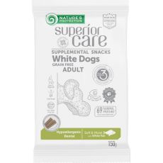 Pamlsok Natures Protection Superior Care white dog Hypoallergenic Dental Care Grain free white fish 150 g