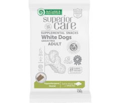 Pamlsok Natures Protection Superior Care white dog Hypoallergenic Dental Care Grain free white fish 150 g