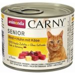 Animonda CARNY® cat Senior hovädzie,kura a syr