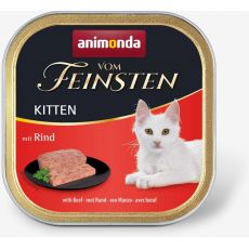 Animonda Vom Feinsten cat Kitten hovädzie bal. 16x 100 g