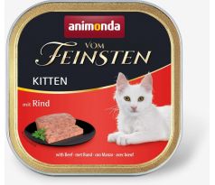 Animonda Vom Feinsten cat Kitten hovädzie bal. 16x 100 g