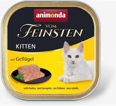 Animonda Vom Feinsten cat Kitten hydina bal. 16 x 100 g