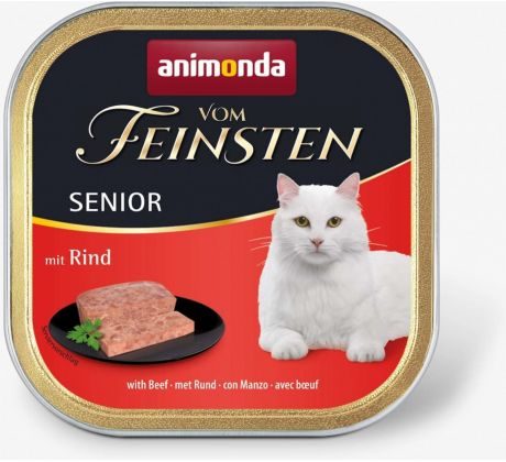 Animonda Vom Feinsten cat SENIOR hovädzie bal. 16 x 100 g