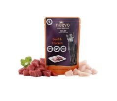 NUEVO cat Adult Beef & Chicken 16 x 85 g kapsičky