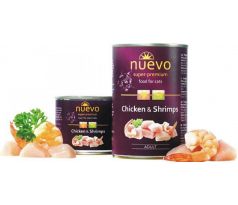 NUEVO cat Adult Chicken & Shrimps