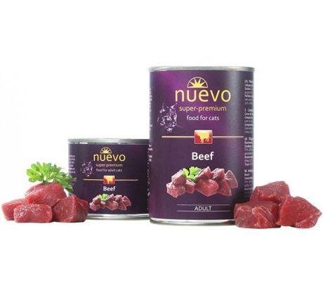 NUEVO cat Adult Beef