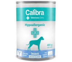 Calibra VD Dog Hypoallergenic Insect&Salmon konzerva 6 x 400 g
