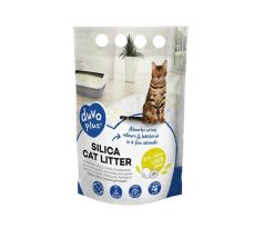 Podstielka DUVO+ pre mačky Premium silikátová citrón 5 L