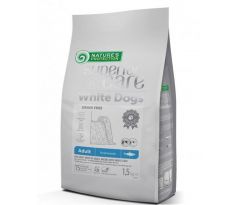 Natures Protection Superior care white dog GF adult Herring small breed 1,5 kg