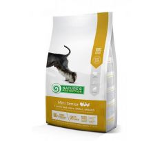 Natures Protection dog senior mini poultry 7+