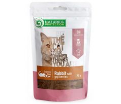 Pamlsok Natures P Snack cat rabbit with goji berries 12x75 g