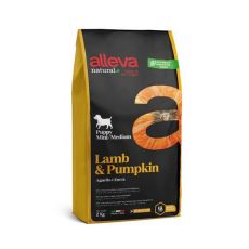 Alleva NATURAL dog puppy all breeds lamb & pumpkin