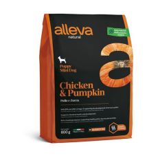 Alleva NATURAL dog puppy mini chicken & pumpkin