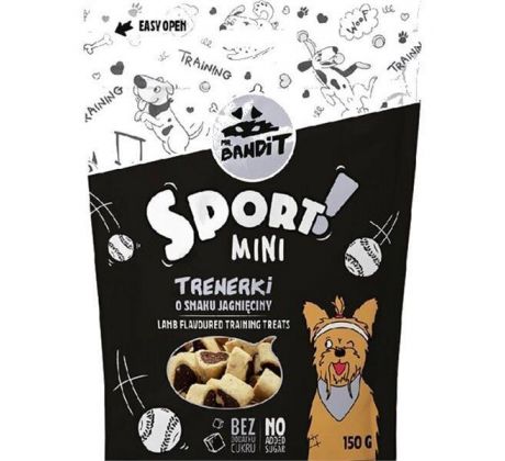 Mr. Bandit sport mini lamb flavor training treats 150 g