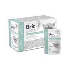 Brit VD Gluten & Grain-Free Cat Pouch Fillets in Gravy Urinary & Stress Relief 12 x 85 g