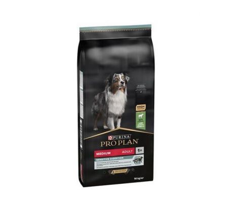 ProPlan MO Dog Adult Medium Sensitive Digestion jahňa 14 kg