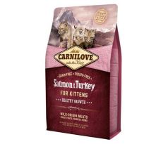 Carnilove cat Grain Free Kitten Salmon & Turkey 2 kg