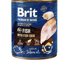 Brit Premium by Nature dog Fish with Fish shin 6 x 800 g