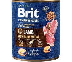 Brit Premium by Nature dog Lamb with Buckwheat 6 x 800 g