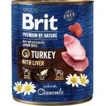 Brit Premium by Nature dog Turkey with Liver 6 x 800 g