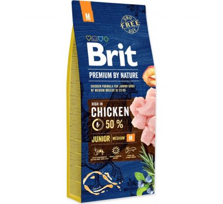 Brit Premium by Nature dog Junior M
