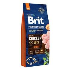 Brit Premium by Nature dog Sport 15 kg