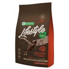 Natures P Lifestyle cat adult sterilised salmon & krill 1,5 kg