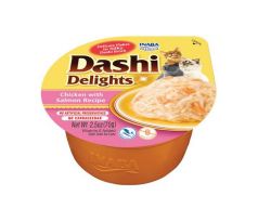 Inaba Dashi Delights cat Kura s lososom 6 x 70 g vanička