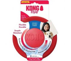Kong Dog Classic Flyer frisbee guma prírodná S