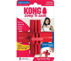 Kong Dog Dental Jump'N Jack, plniaca, guma prírodná